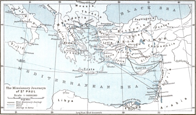 Paul's Missionary Journeys